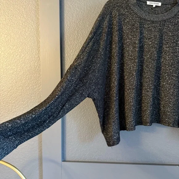 Joah Brown • Heathered black Knit Top - Picture 3 of 5